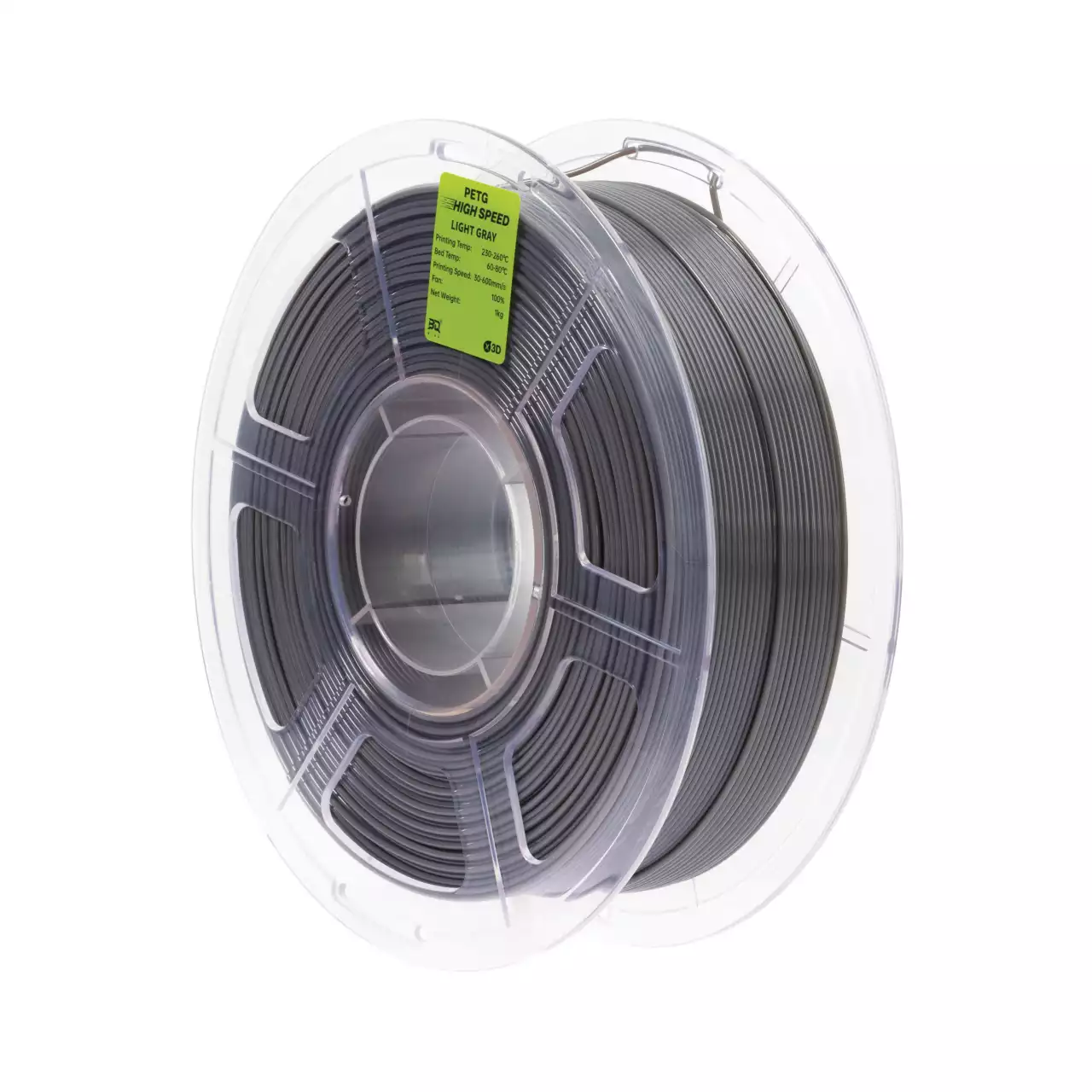 送料無料 通販 激安 Filament PETG High Speed Ligh Gray 1,75mm 1kg producenta BTT 造形材料